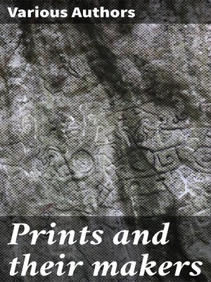 cover image of Prints and their makers